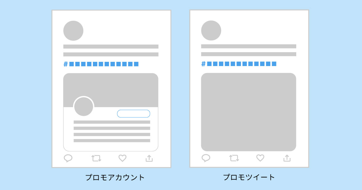 プロモツイートとプロモアカウントの違い