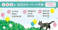 【2023年7月・8月・9月】SNS投稿ネタとして使える記念日キーワード予測と事例27選