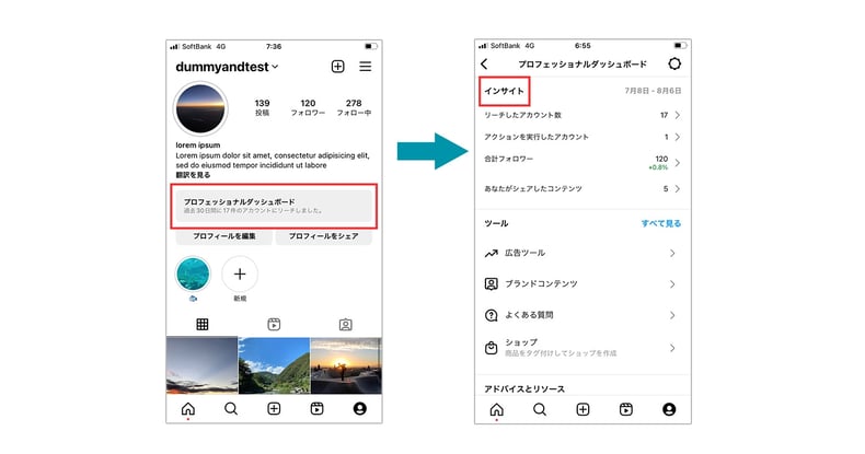 インスタグラムのインサイトが表示されない原因と対処法について Z世代