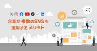 【企業成功事例に学ぶ】複数のSNSを運用するメリット