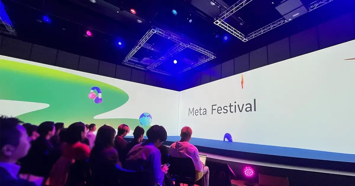 多くの聴衆が集うMeta Festival Japan 2025の会場風景