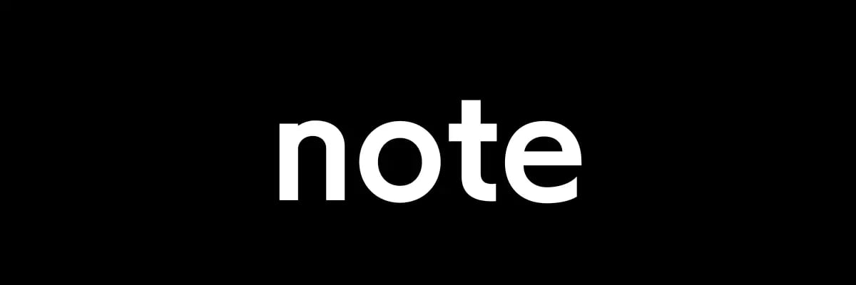 note