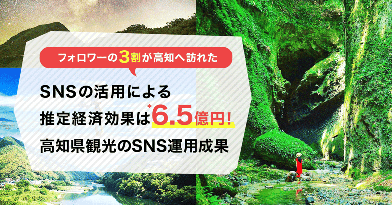高知県観光のSNS運用成果