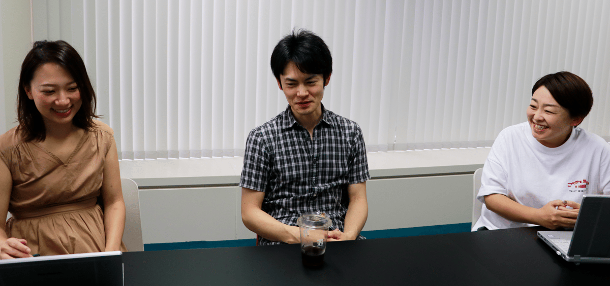 話し出すと止まらない3人