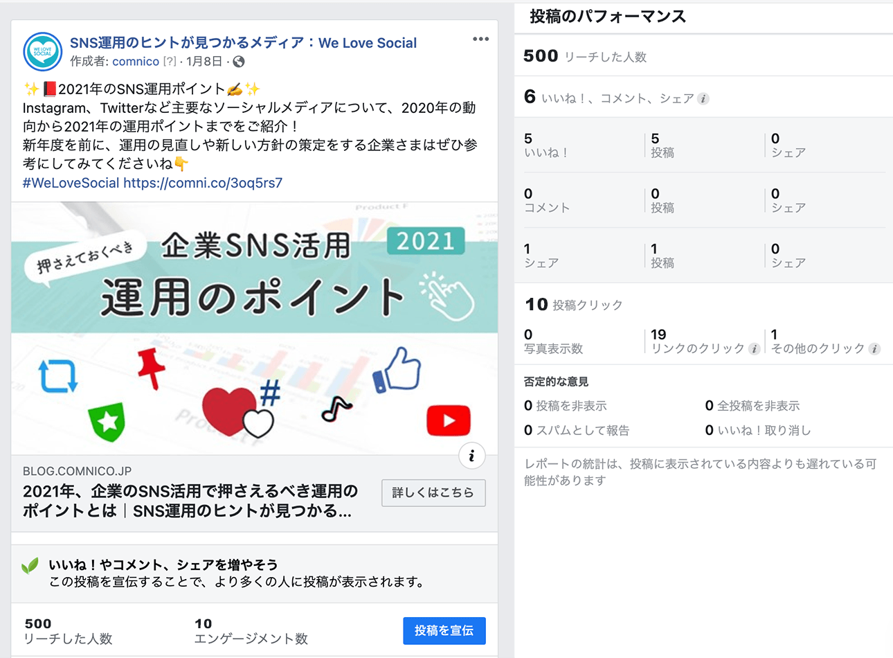 Facebookインサイトを使ってfacebookページを分析 解析する方法