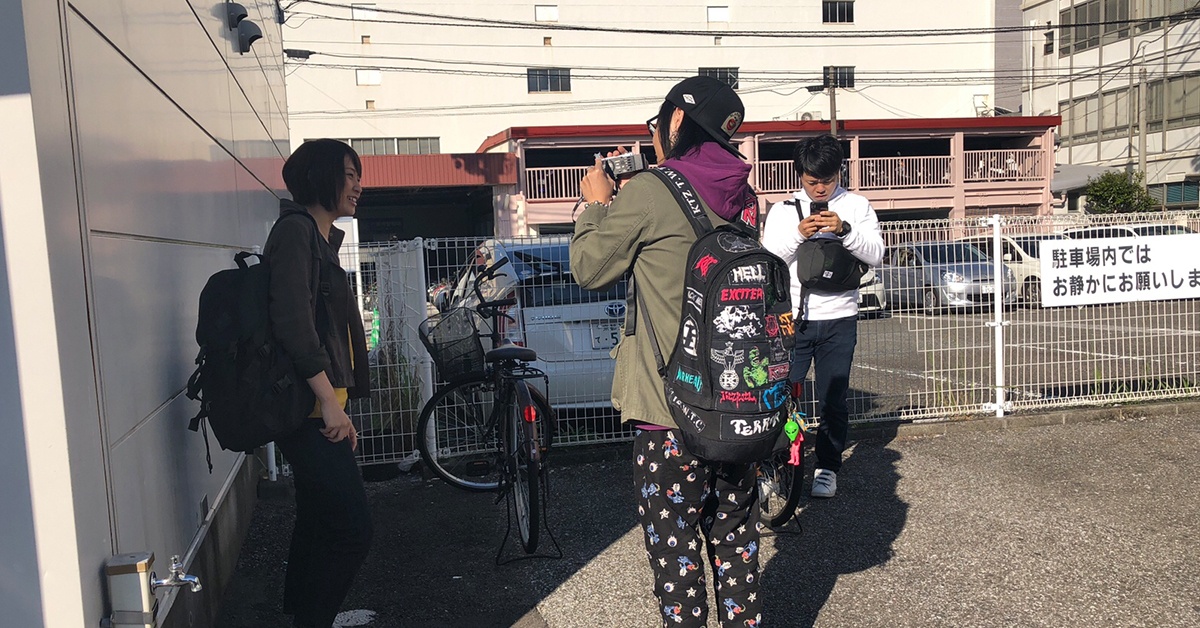 コメント撮影