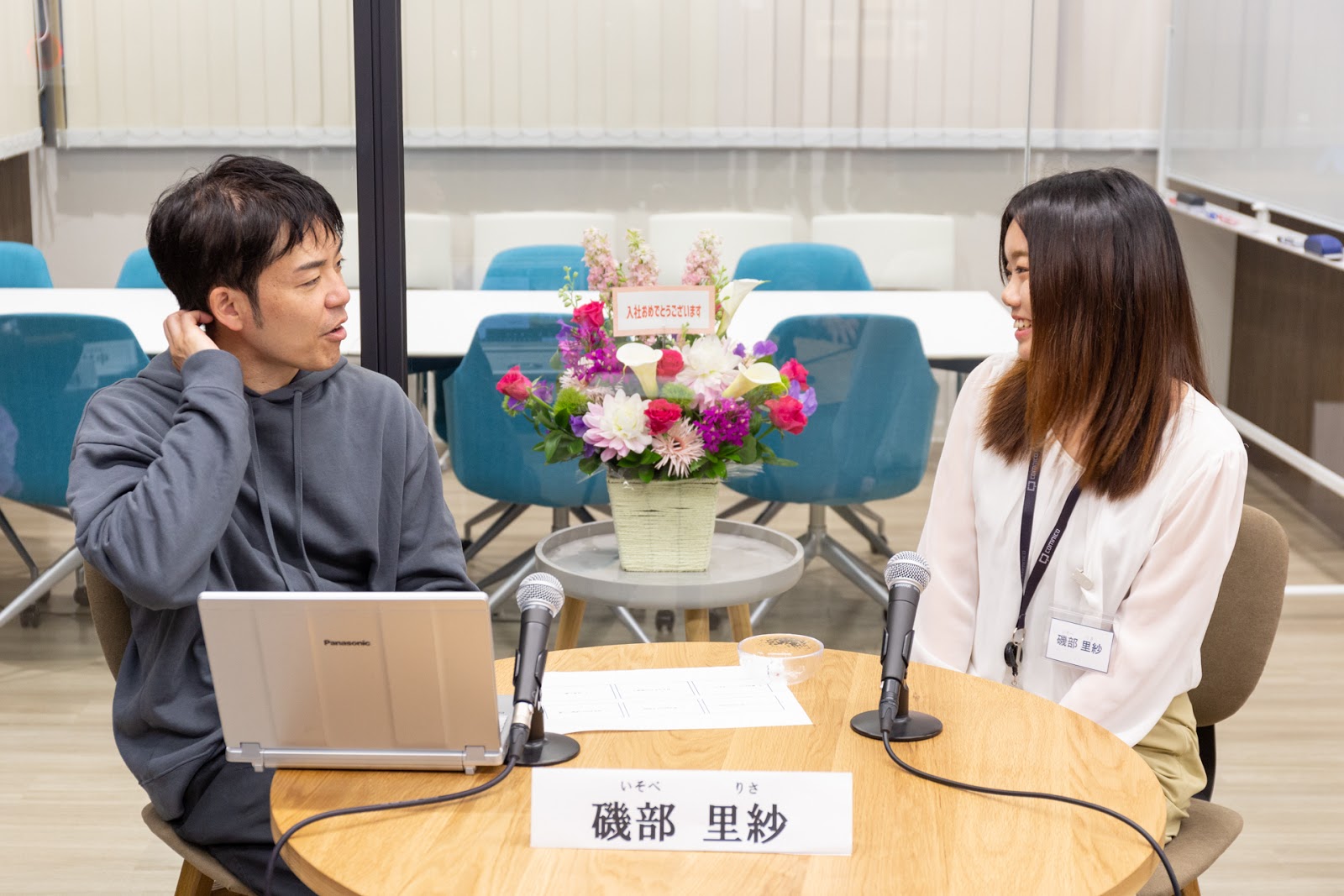 失敗談を語る磯部